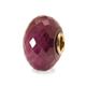 Trollbeads Damen-Bead Ruby 750 Gelbgold - TSTBE-00005