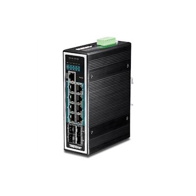 TRENDnet TI-PG1284i 12 Port Rail Switch