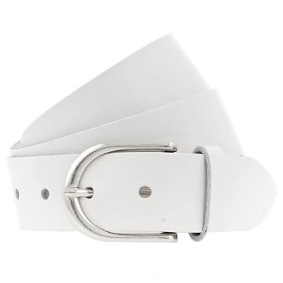 Vanzetti - Gürtel Leder 1 ct Weiss Damen