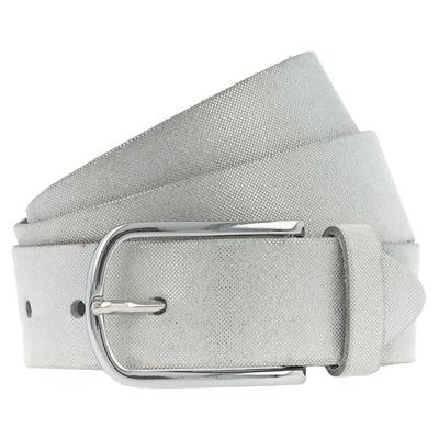 Vanzetti - Gürtel Leder 1 ct Silber Damen (39.99 € / 1 ct)