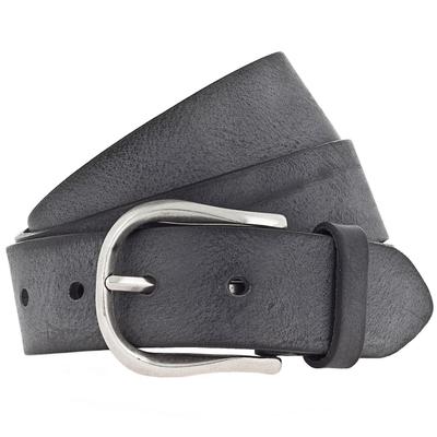 Vanzetti Gürtel Leder 85 cm Schwarz Damen