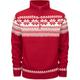 Brandit Troyer Norweger Chandail, blanc-rouge, taille 2XL