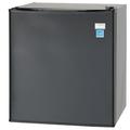 Avanti Products Avanti 1.7 cu. ft. Compact Refrigerator Metal in Black | 20.25 H x 18 W x 18.25 D in | Wayfair AR17T1B