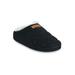 Women's Faux Wool Tube Quilt Clog Slipper Slippers by GaaHuu in Black (Size M(7/8))