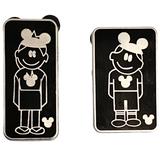 Disney Jewelry | Disney Pin Son & Daughter Wearing Mickey Mouse Hats | Color: Black/Silver | Size: Os