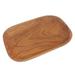 Millwood Pines From Me To You, Teak Wood Platter Wood in Brown | 0.6 H x 11.75 W x 7.75 D in | Wayfair 7BAADDE4AEEC469EB4B097FA52C146D0