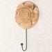 Winston Porter Lotus Bloom Wood Wall Hook Wood in Brown/Yellow | 10.25 H x 6 W x 2 D in | Wayfair E6DA8C87936849399BCCB279FF19395D