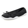 Sneaker Ballerinas LASCANA, Damen, Gr. 40, schwarz, Obermaterial: 100% Textilmaterial. Decksohle: 100% Textilmaterial. Laufsohle: 100% Synthetik, unifarben, sportlich, Schuhe, Slipper, Halbschuh, ultraleicht zum Reinschlüpfen VEGAN