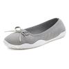 Sneaker Ballerinas LASCANA, Damen, Gr. 38, grau, Obermaterial: 100% Textilmaterial. Decksohle: 100% Textilmaterial. Laufsohle: 100% Synthetik, unifarben, sportlich, Schuhe, Slipper, Halbschuh, ultraleicht zum Reinschlüpfen VEGAN