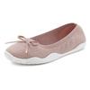 Sneaker Ballerinas LASCANA, Damen, Gr. 36, rosa (rosé), Obermaterial: 100% Textilmaterial. Decksohle: 100% Textilmaterial. Laufsohle: 100% Synthetik, unifarben, sportlich, Schuhe, Slipper, Halbschuh, ultraleicht zum Reinschlüpfen VEGAN