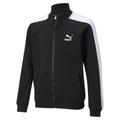 Sweatjacke PUMA "Classics T7 Trainingsjacke Kinder" Gr. 116, schwarz (black) Kinder Sweatjacken