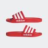 Badesandale ADIDAS SPORTSWEAR "SHOWER ADILETTE", Gr. 39, rot (vivid rot, cloud weiß, vivid rot), Synthetik, sportlich, Schuhe