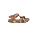Zoe&Zac Sandals: Gold Solid Shoes - Kids Girl's Size 5