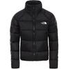 Daunenjacke THE NORTH FACE "HYALITE", Damen, Gr. M (38), schwarz, Obermaterial: 100% Nylon. Futter: 100% Nylon. Wattierung: 80% Daunen, 20% Federn, sportlich, Langarm, Jacken, Winterjacke Winddicht & Wasserabweisend & Atmungsaktiv & wärmend