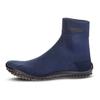 Barfußschuh LEGUANO "CLASSIC", Damen, Gr. S (38/39), blau (dunkelblau), Textil, sportlich, Schuhe Barfußschuh Schlupfboots Sockboots Sommerschuh, Bequemschuh, Komfortschuh, Flats, Schlupfboots mit dehnbarem Schaft