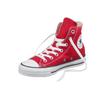 Sneaker CONVERSE "Chuck Taylor All Star Hi", Gr. 44, rot (tomato), Textil, sportlich, Schuhe Canvassneaker Damenschuh Freizeitschuh Herrenschuh Skaterschuh Sneaker