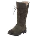 Weitschaftstiefel SHEEGO "Große Größen" Gr. 39, XXL-Schaft, grün (oliv) Damen Schuhe Weitschaftstiefel Reißverschlussstiefel Winterstiefel Sommerstiefel