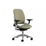 Steelcase Leap® Task Chair Upholstered in Gray/Green | 36 H x 22 W x 24.75 D in | Wayfair LEAP-5G61-6205-CC