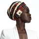 Écharpe de sauna à motif africain de luxe pour femmes accessoires pour cheveux pour dames chapeau