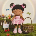 OZZZ-Beurre en peluche pour filles 15 pouces jouet doux kawaii chiffon reborn décoration