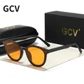 GCV-Lunettes de soleil polarisées pour homme et femme vision nocturne jaune orange G M idéal