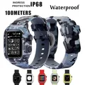 Coque en silicone pour Apple Watch Series 6 SE 5 4 3 2 étanche sport 44mm 42mm 40mm bracelet