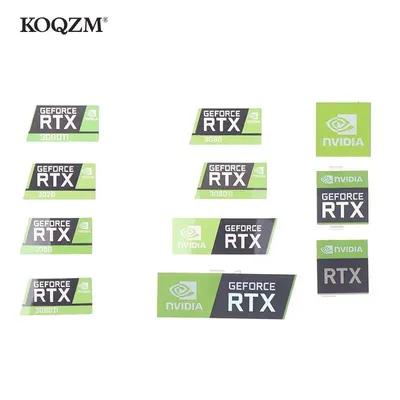 Carte graphique NVIDIA GTX GEFORCE autocollant pour ordinateur portable tendance 3090TI 3080TI