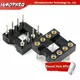 Adaptateur de Prises IC DIP 8 Broches à Trou Rond Type à Souder Connecteur IC 8 Broches 2.54mm