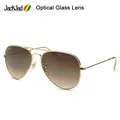 JackJad-Lunettes de soleil style pilote 2021 3025 mn verres optiques vintage classique marque