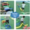 Jouets de jeu de plein air pour enfants sautant treillis trou de forage maternelle sport accessoires