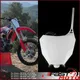 Plaque d'immatriculation avant en plastique Redmoto MX Racing Smile pour Honda CRF 250 450 R/RX