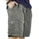 Été 100% Coton Pantalons Courts pour Hommes Casual Cargo Shorts Hommes Camouflage Baggy Taille