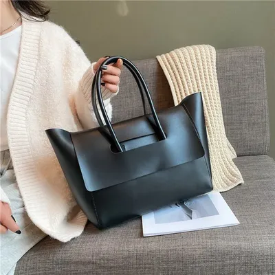 CGABG-Sac à Main de Luxe en Cuir PU pour Femme Fourre-Tout de Grande Capacité Simple de Bonne