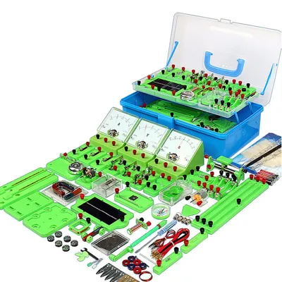 Kit d'expérimentation électrique de laboratoire équipement de circuit de physique