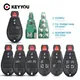 KEYYOU pour Chrysler Town & Country Jeep Grand Cherokee pour Dodge Caliber Journey IYZ-C01C 433Mhz