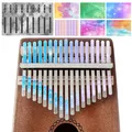 Échelle de kalimba pour débutants piano à pouce autocollant pièces accessoires outils pour