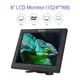 Eyoyo-Mini moniteur HDMI portable écran vidéo résolution 1024x768 4:3 TFT LCD HD documents 8