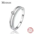 Modian – bagues en argent Sterling 925 véritable pour femmes bijoux de luxe 2021 accessoires de