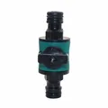 Raccord de tuyau de jardin | Raccord avec valve pour système d'irrigation raccord de tuyau peut