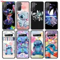 Coque de téléphone en silicone souple noir CAN o Stitch Cartoon housse pour Samsung Galaxy S22