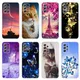 Pour Samsung Galaxy A32 Cas SM-A325F Silicone Souple Mignon Chat Couverture Pour Samsung A32 A 32 4G