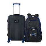 MOJO Utah Jazz Personalized Premium 2-Piece Backpack & Carry-On Set