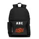 MOJO Black Oklahoma State Cowboys Personalized Campus Laptop Backpack