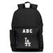 MOJO Black Los Angeles Dodgers Personalized Campus Laptop Backpack