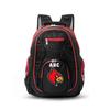 MOJO Black Louisville Cardinals Personalized Premium Color Trim Backpack