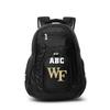 MOJO Black Wake Forest Demon Deacons Personalized Premium Laptop Backpack