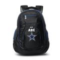 MOJO Black Dallas Cowboys Personalized Premium Color Trim Backpack