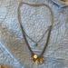 Free People Jewelry | Free People Layered Charm Necklace | Color: Blue/Silver | Size: Os
