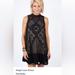Free People Dresses | Free People Angel Lace Dress Fully Lined Black. | Color: Black | Size: Xs