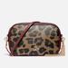 Coach Bags | Coach Isla Chain Crossbody With Leopard Print | Color: Black/Brown | Size: Os